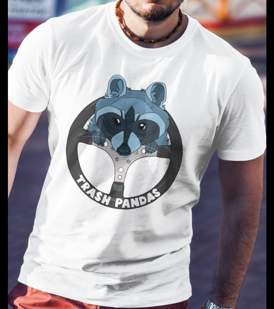 Trash Pandas Steering Wheel Club T-Shirt