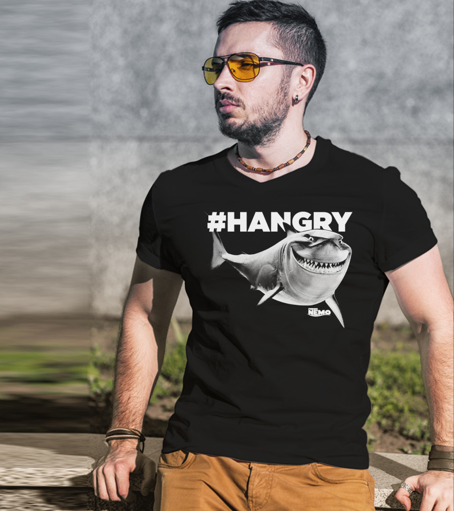 Hangry Bruce Disney Pixar Finding Nemo T-Shirt