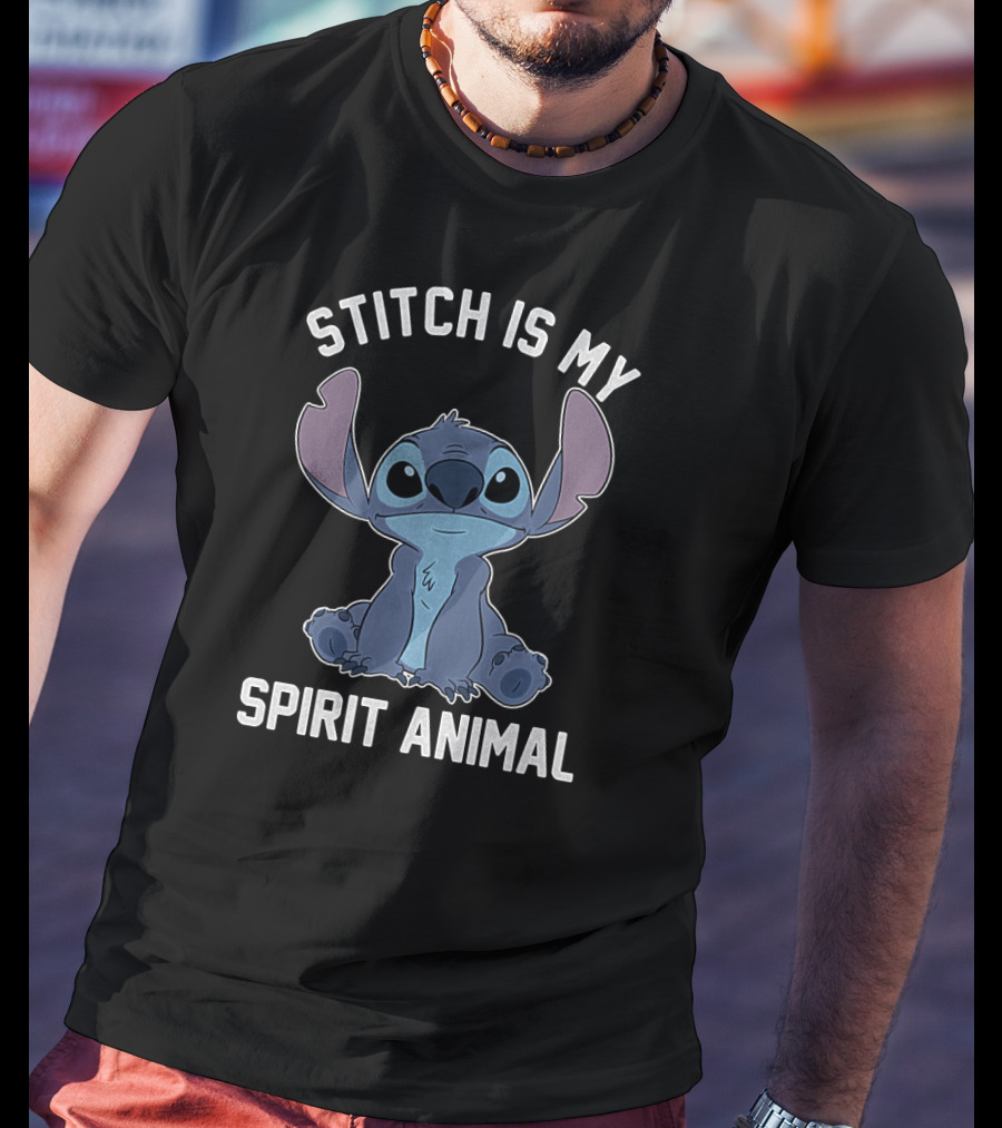 Stitch Is My Spirit Animal Disney Lilo Stitch T-Shirt