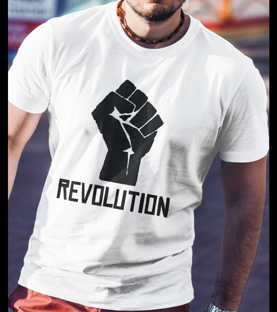 African Black Pride Political Revolution Fist T-Shirt