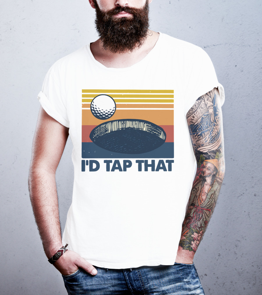 I'd Tap That Golf Ball Vintage T-Shirt