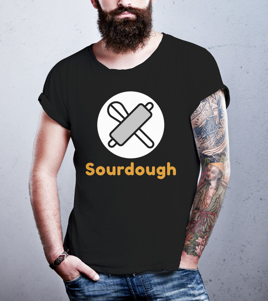 Sourdough Bread Rolling Pin T-Shirt