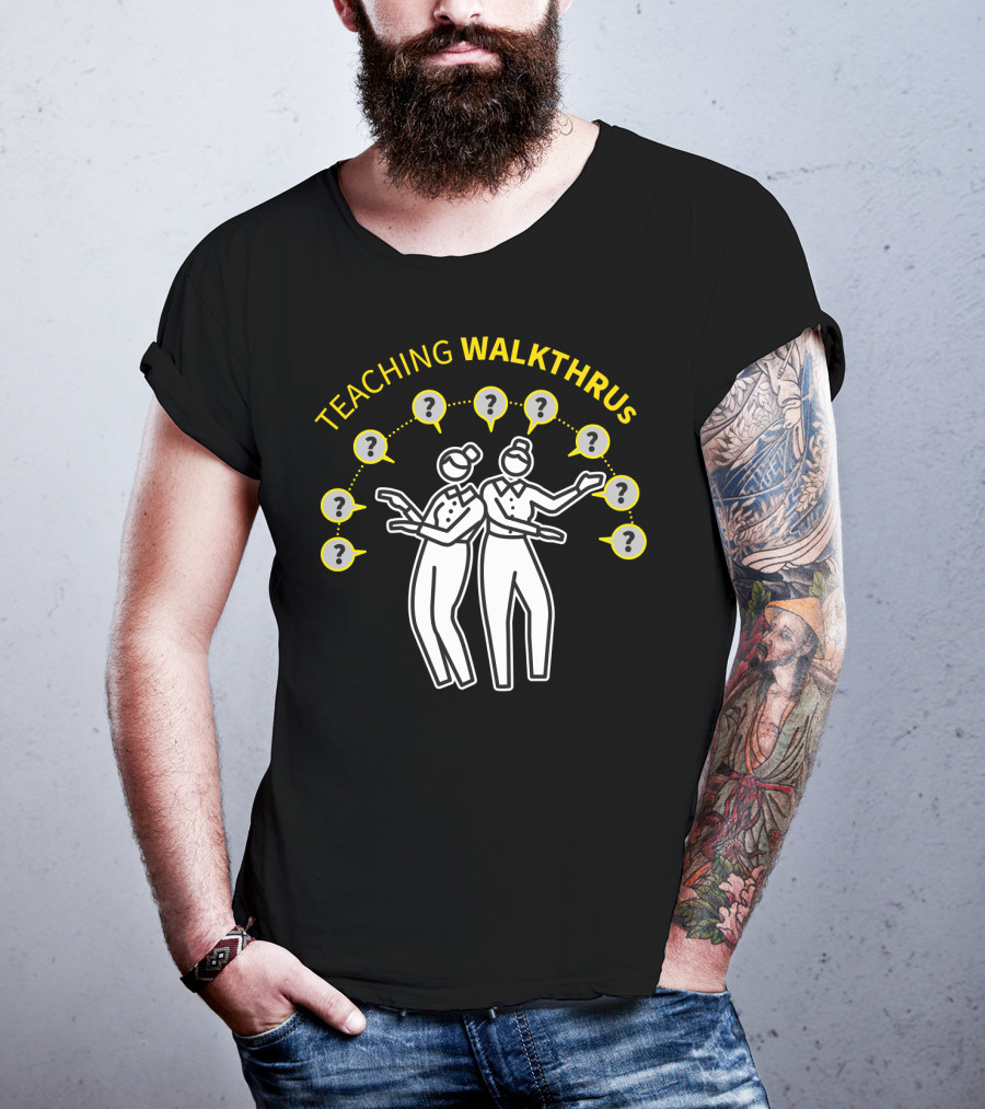 Teaching WalkThrus 6 Dancing Figures T-Shirt