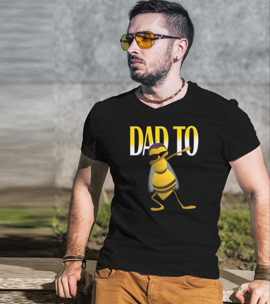 Dad To Be Dabbing Bee T-Shirt