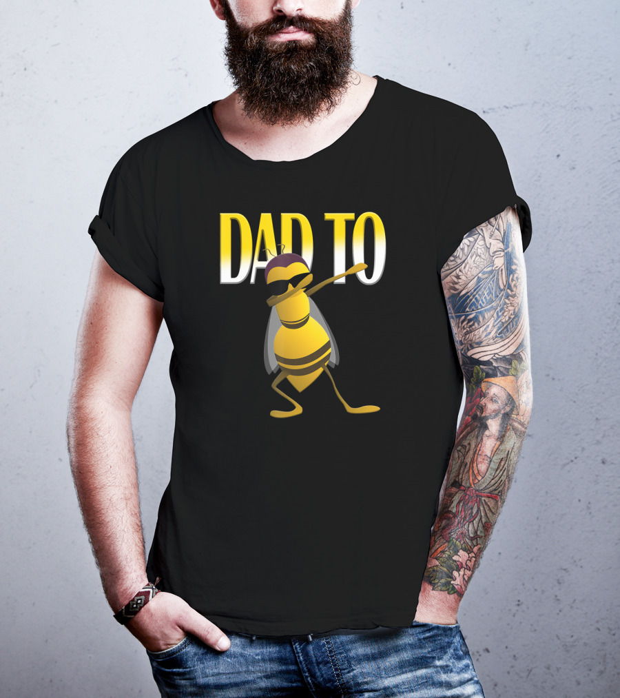 Dad To Be Dabbing Bee T-Shirt