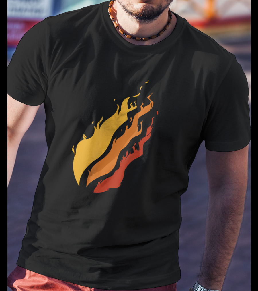Vintage Fire Nation Flame Gamers T-Shirt