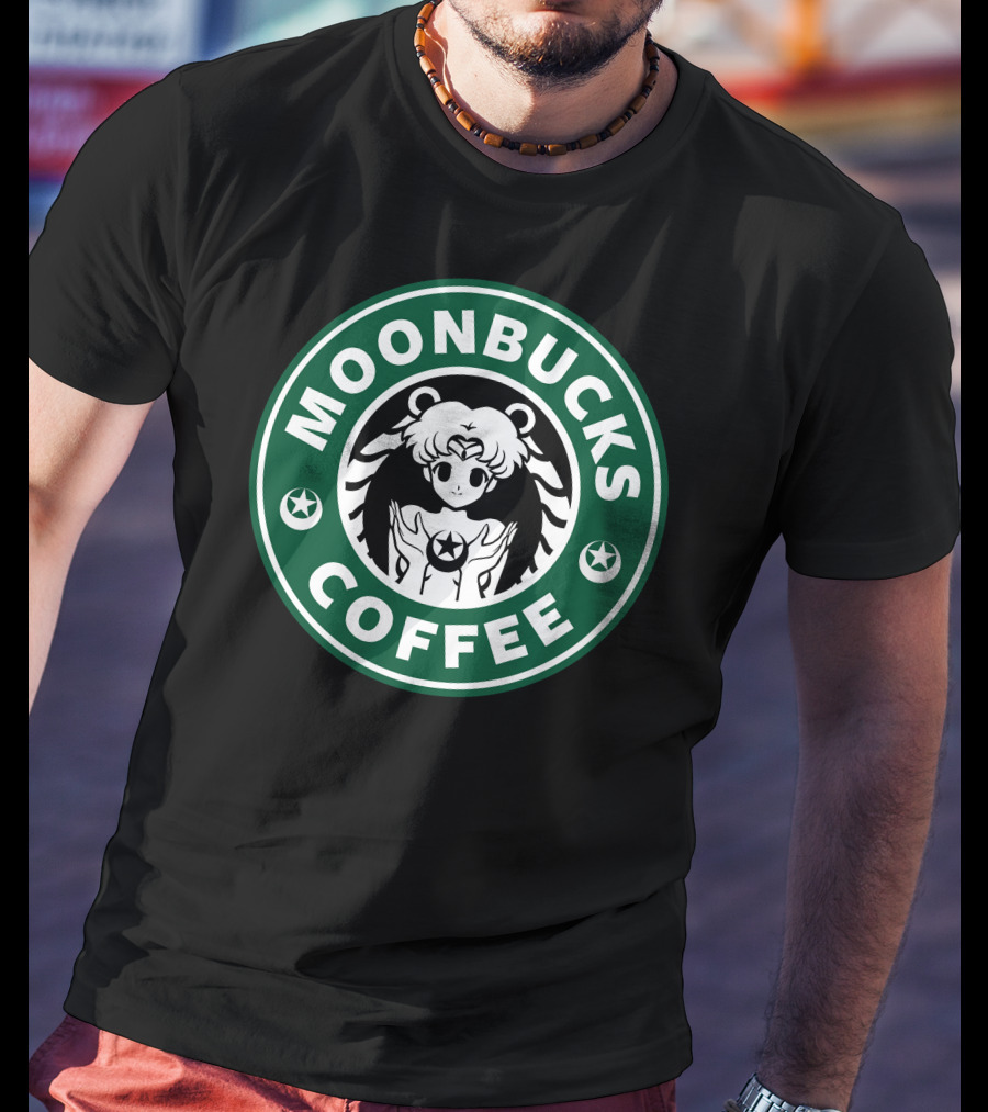 Moonbucks Coffee Sailor Moon Starbucks T-Shirt