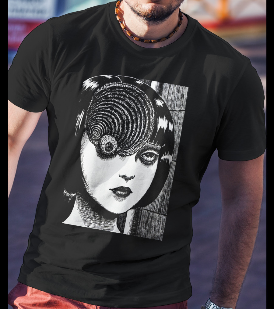 UZUMAKI Junji Ito Spiral Horror Manga T-Shirt