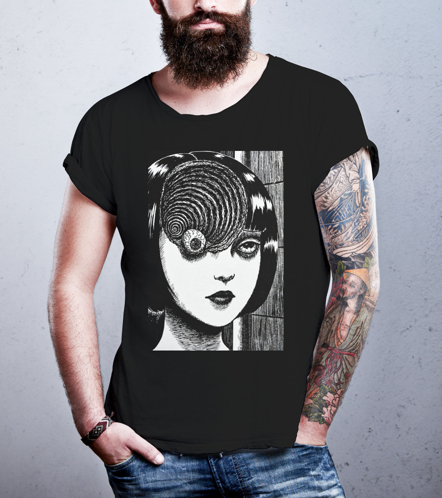 UZUMAKI Junji Ito Spiral Horror Manga T-Shirt