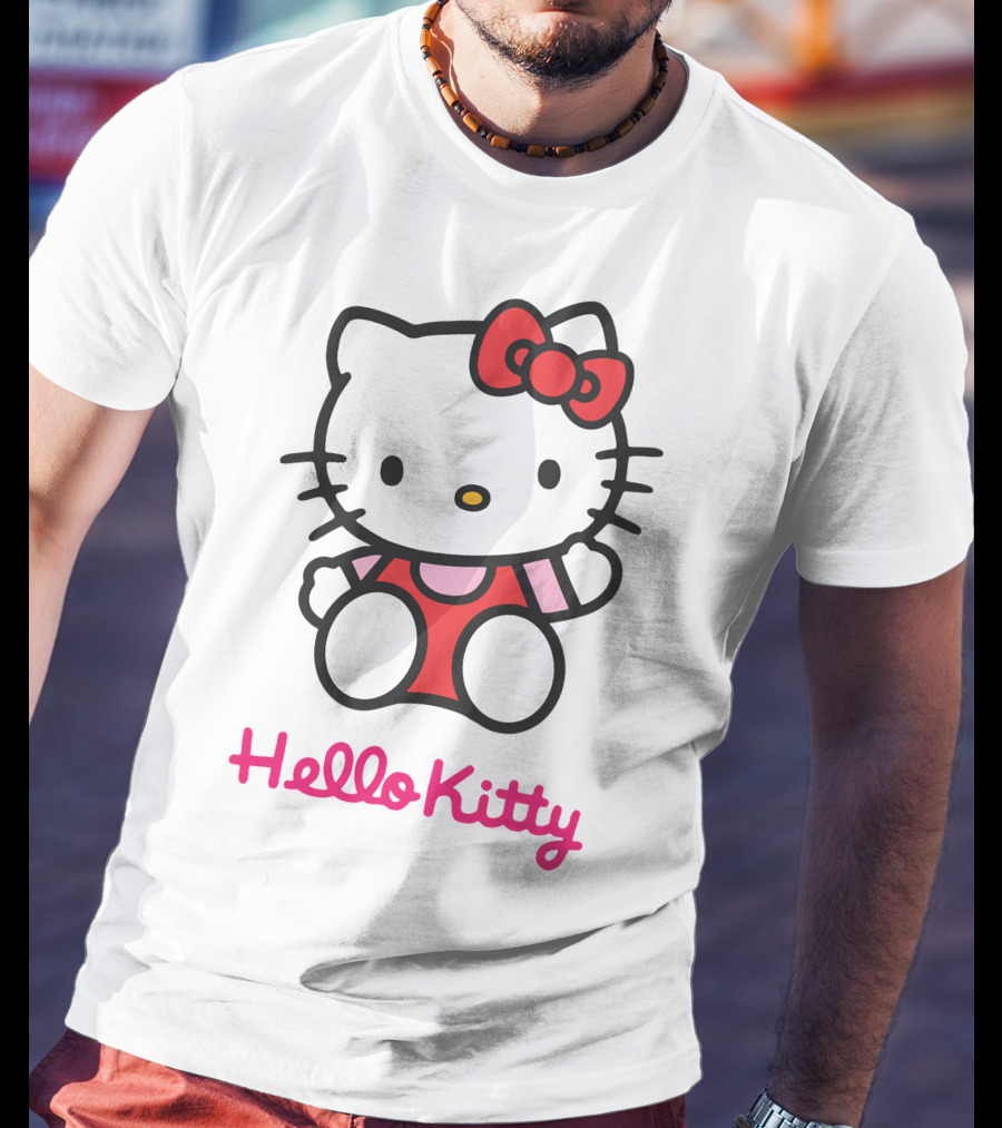 Hello Kitty Cute Bow Character T-Shirt
