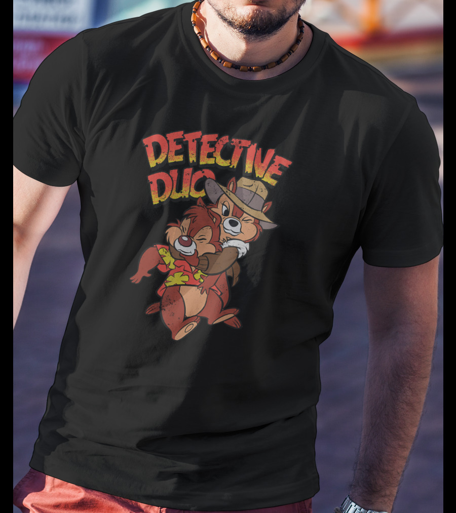 Detective Duo Disney Chip N' Dale Rescue Rangers T-Shirt