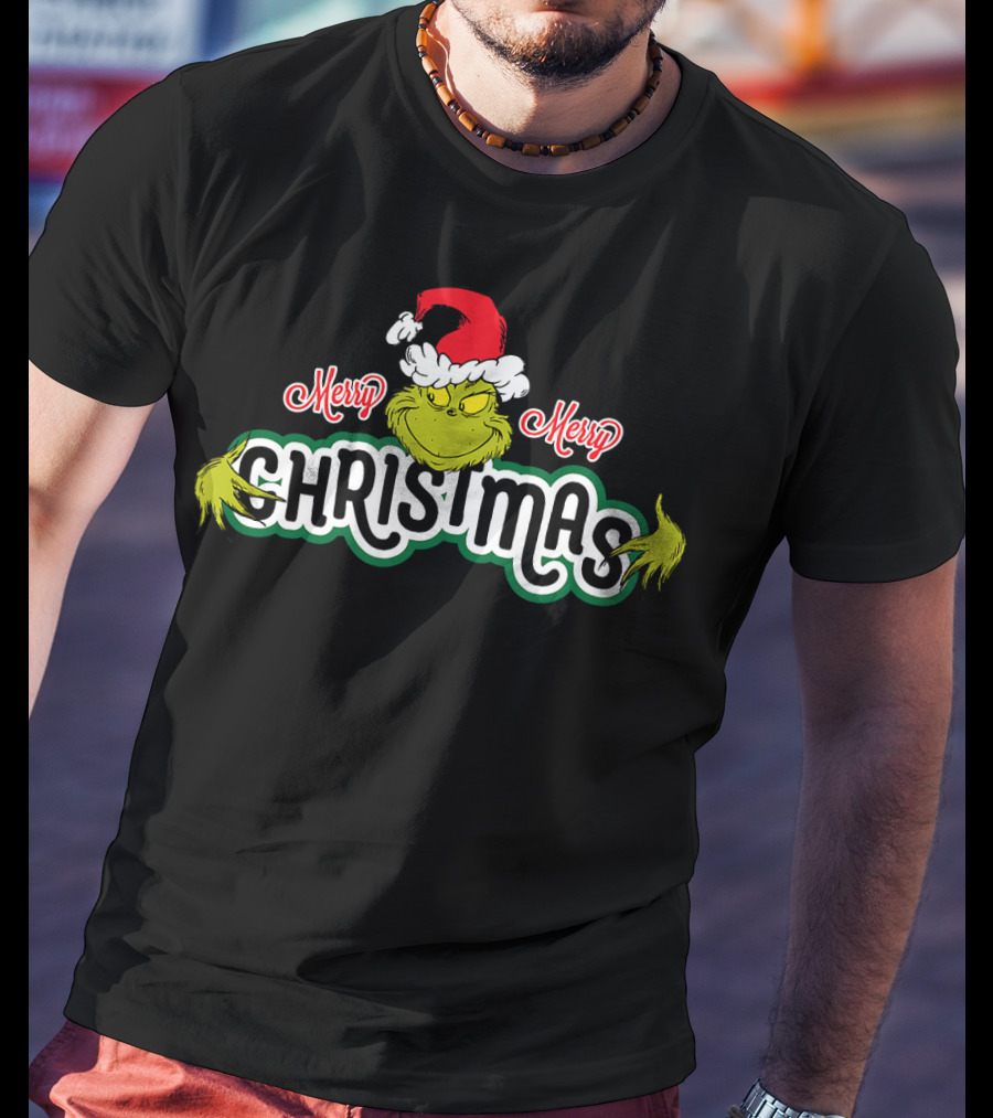 Merry Merry Grinch Christmas T-Shirt