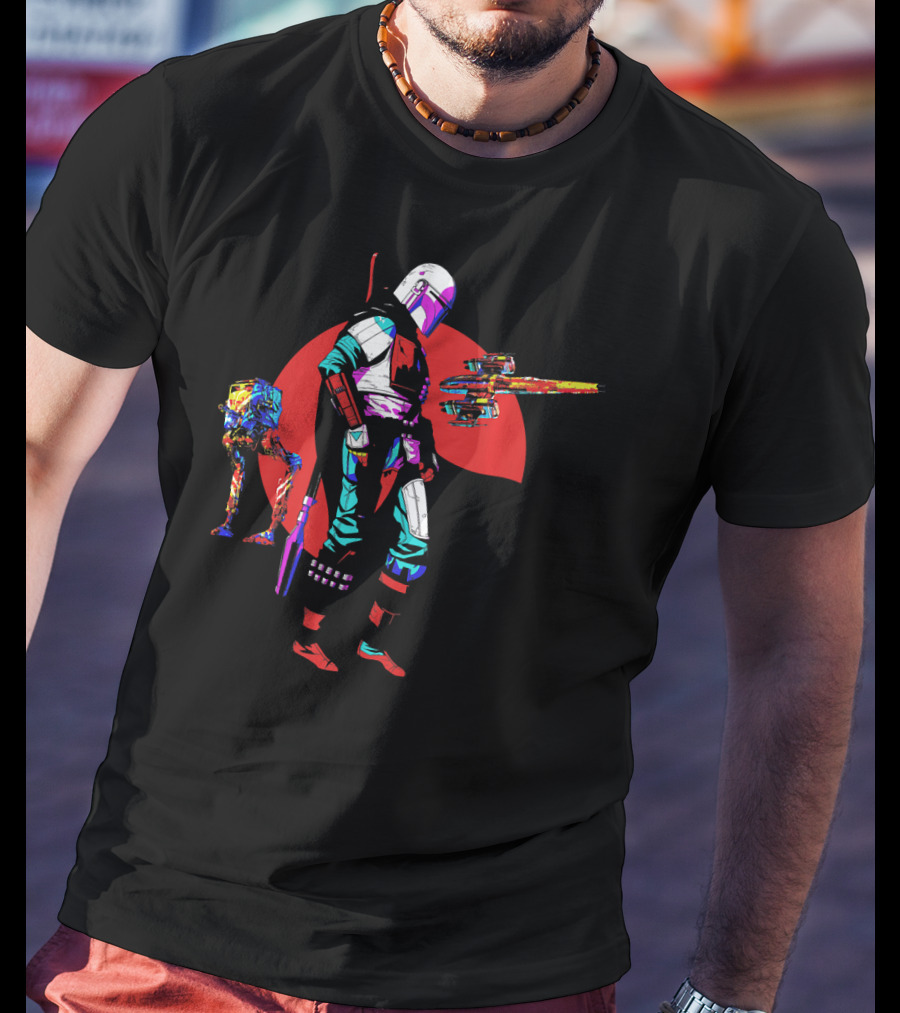 Star Wars The Mandalorian AT-ST Walker Fighter Pilot T-Shirt