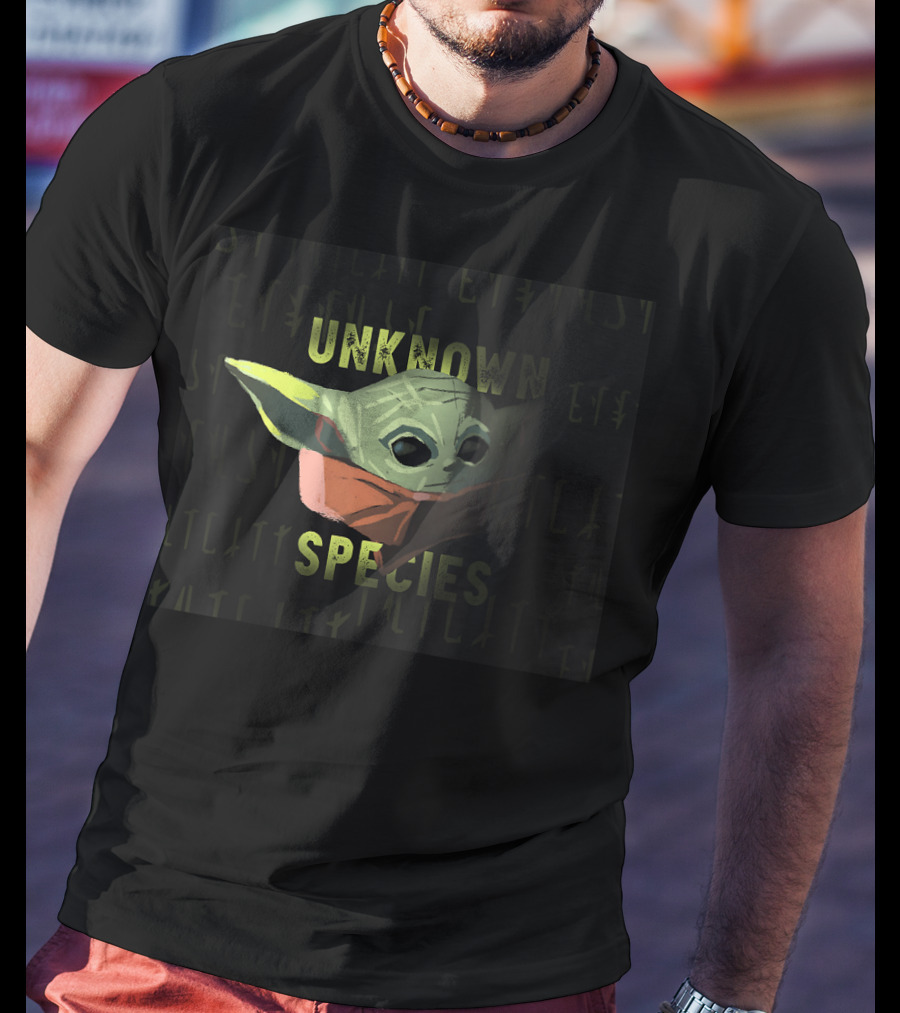 Star Wars The Mandalorian The Child Unknown Species Grogu T-Shirt