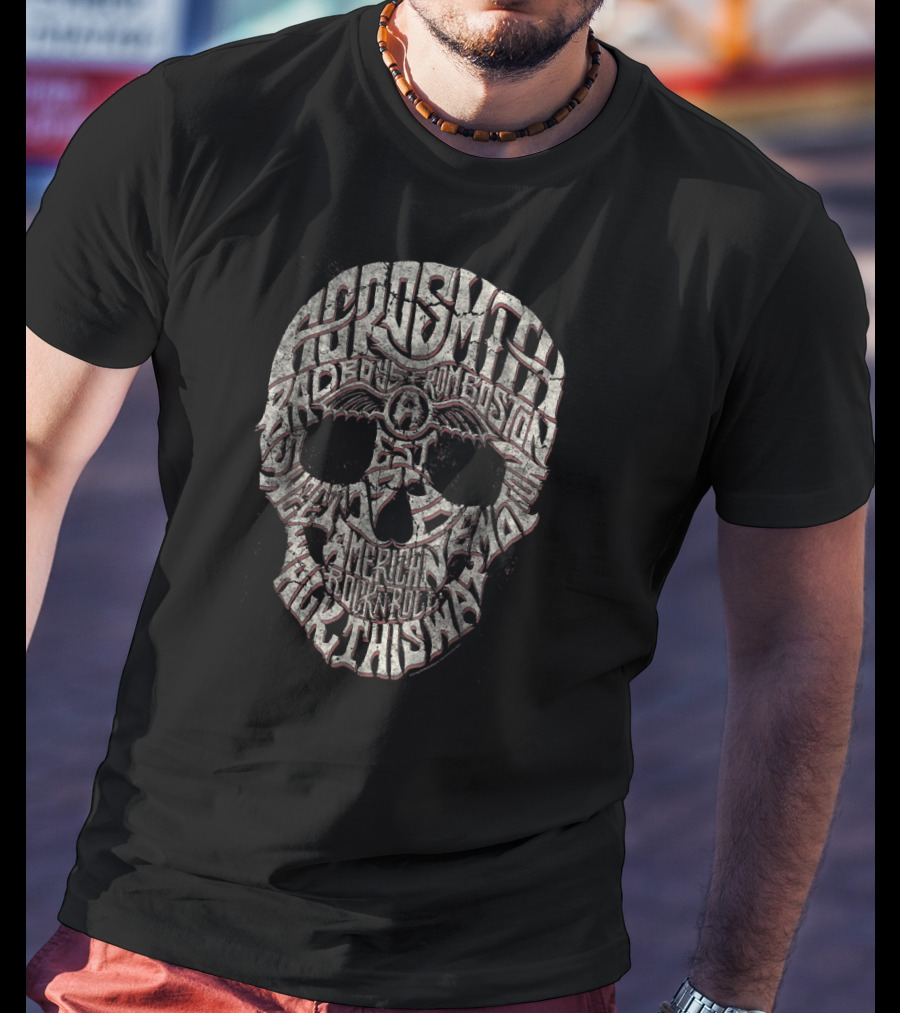 Aerosmith Dream On Raised On Boston American Rock Roll T-Shirt