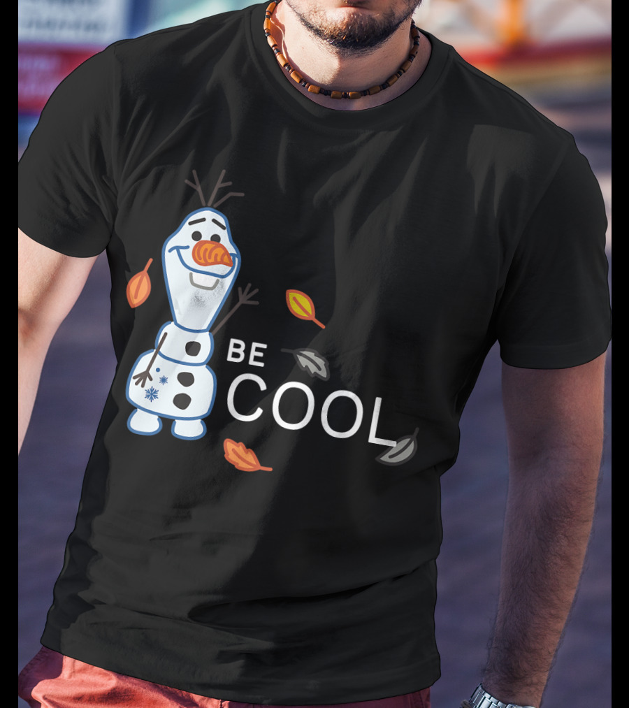 Olaf Be Cool Disney Frozen 2 Autumn Leaves T-Shirt
