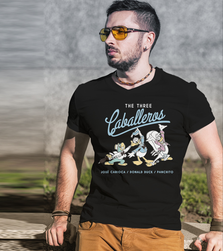 The Three Caballeros José Carioca Donald Duck Panchito T-Shirt