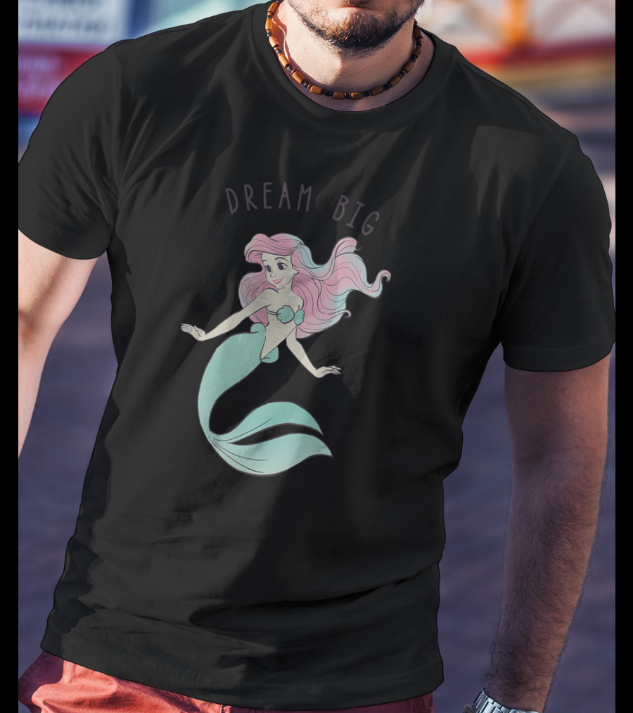 Disney The Little Mermaid Ariel Dream Big Mermaid T-Shirt