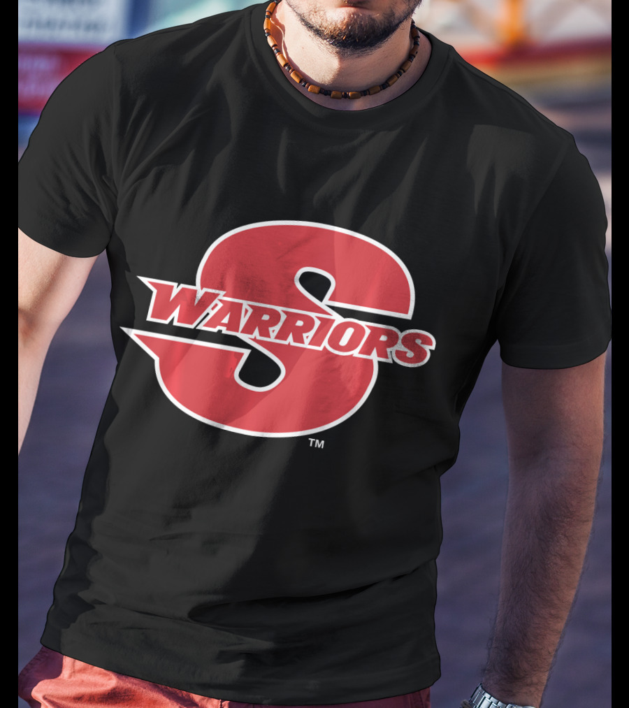 NCAA Cal State University Stanislaus Warriors Logo S T-Shirt