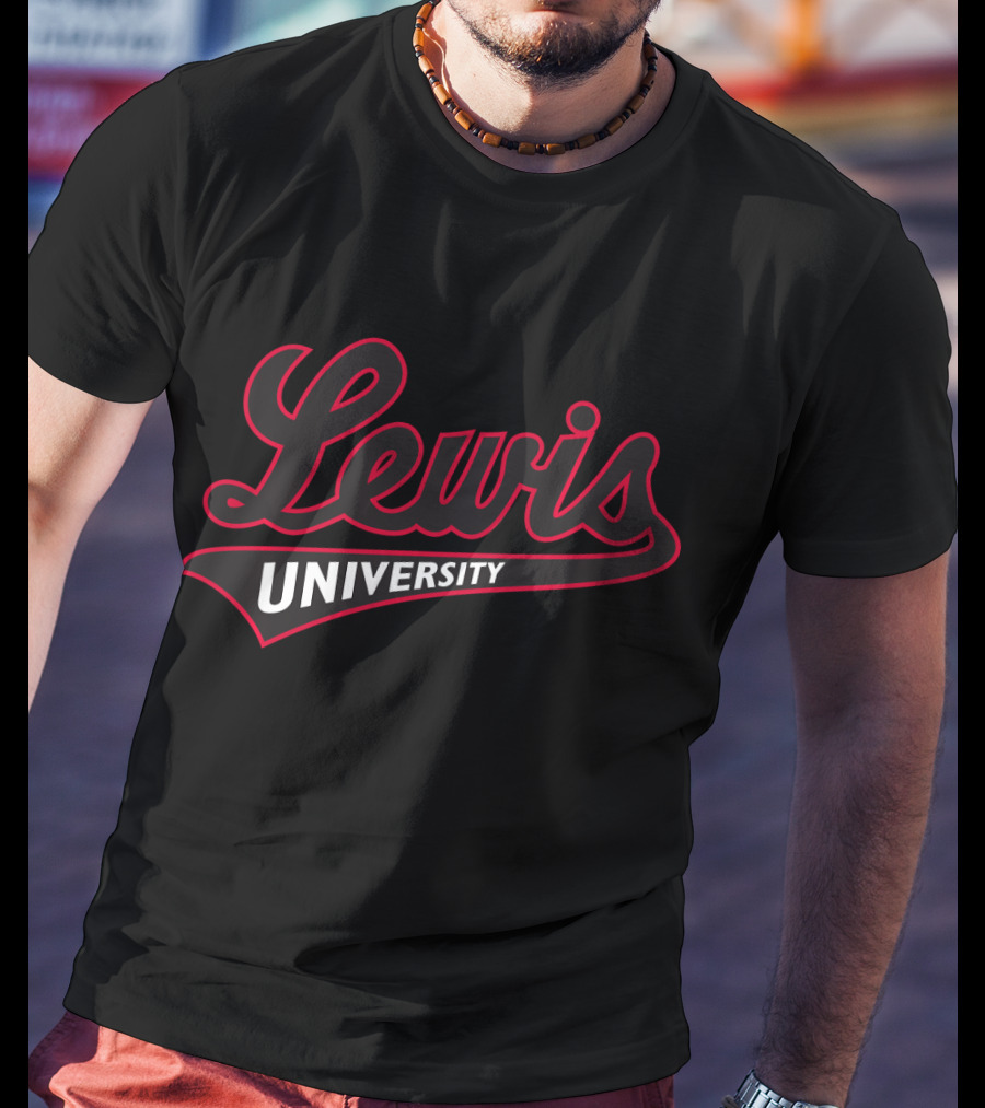 NCAA Lewis University Flyers Script T-Shirt