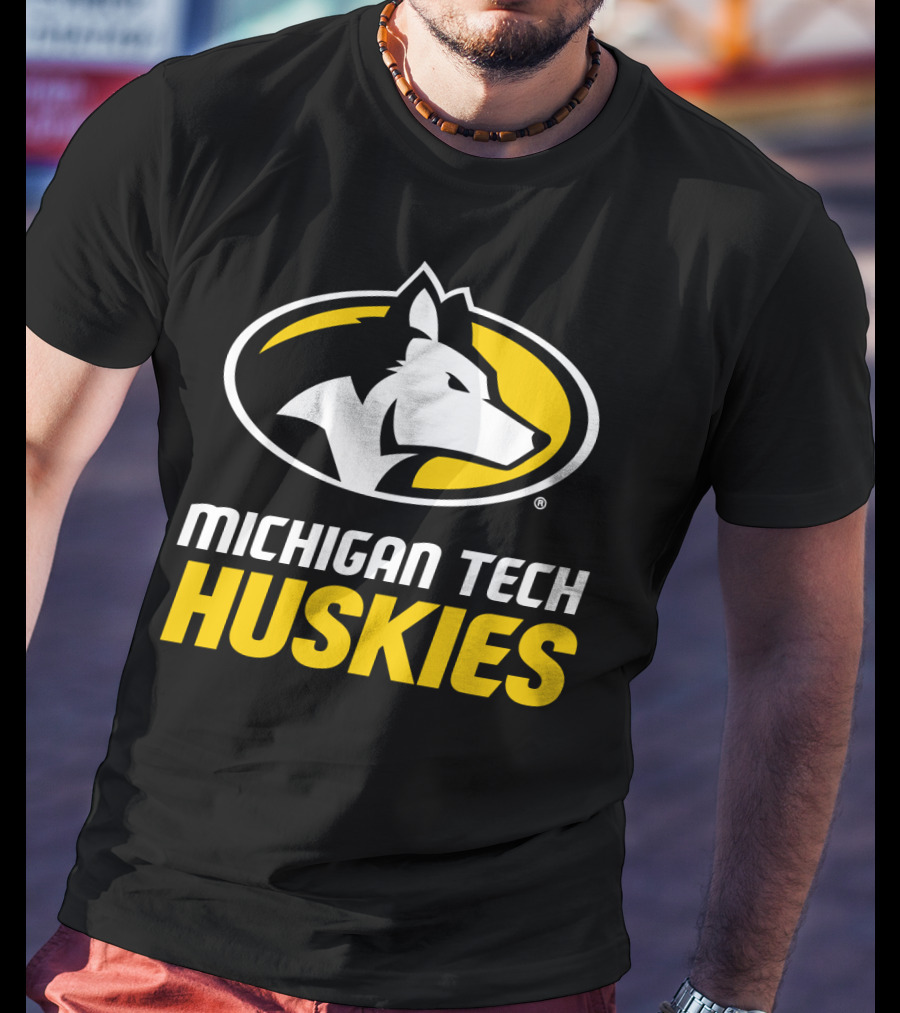 Michigan Tech Huskies NCAA Michigan Technological University T-Shirt