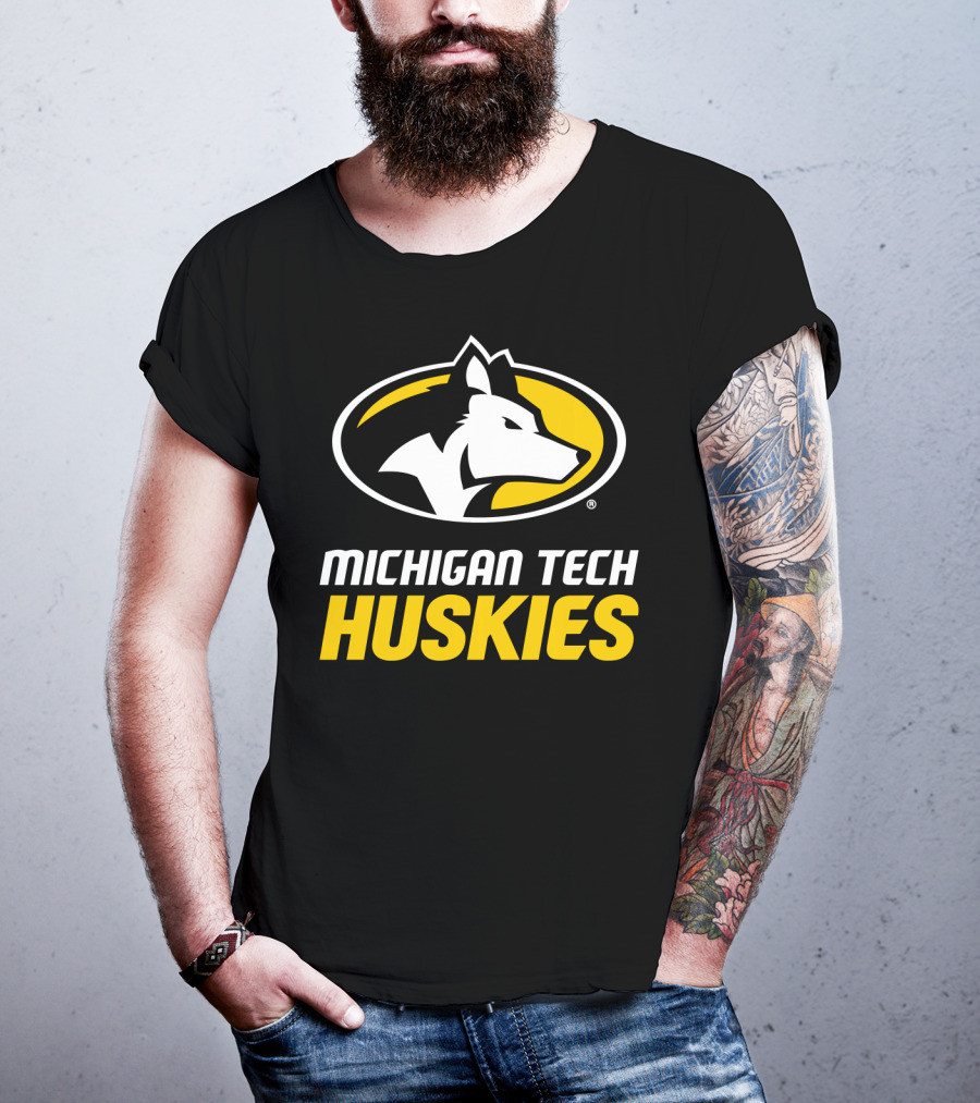 Michigan Tech Huskies NCAA Michigan Technological University T-Shirt