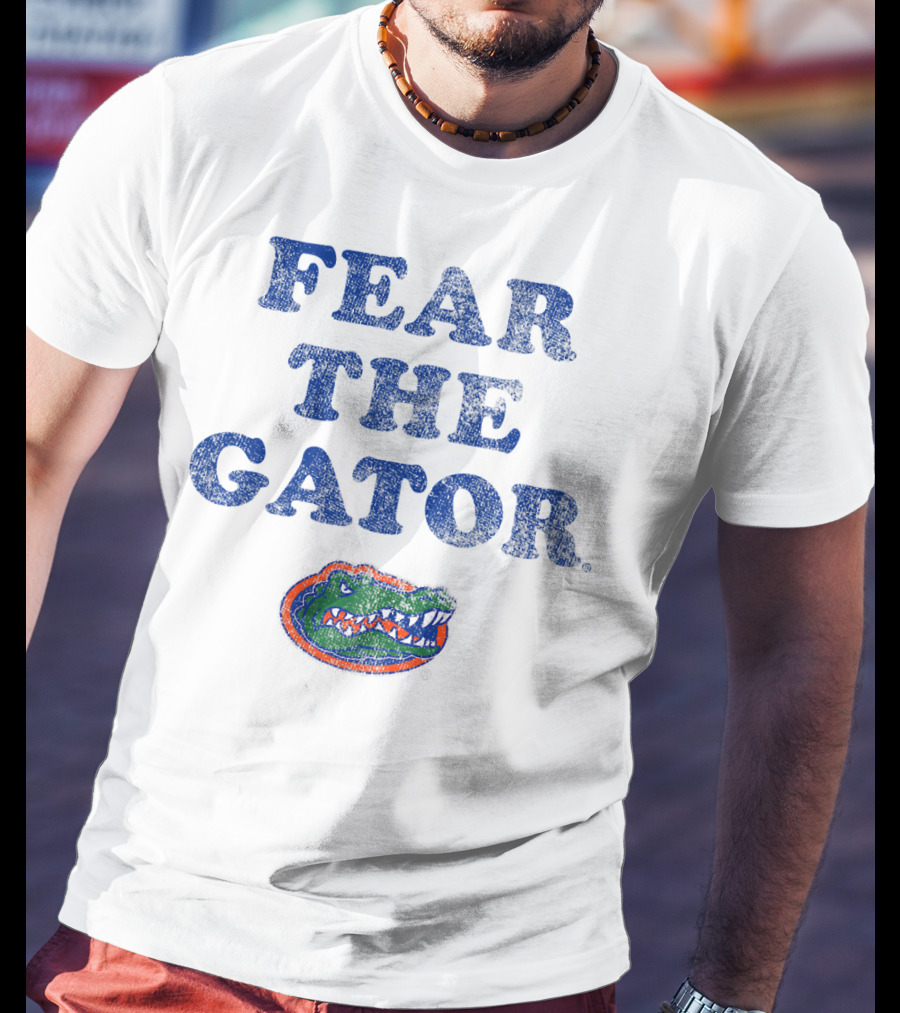 NCAA University Of Florida Fear The Gator T-Shirt