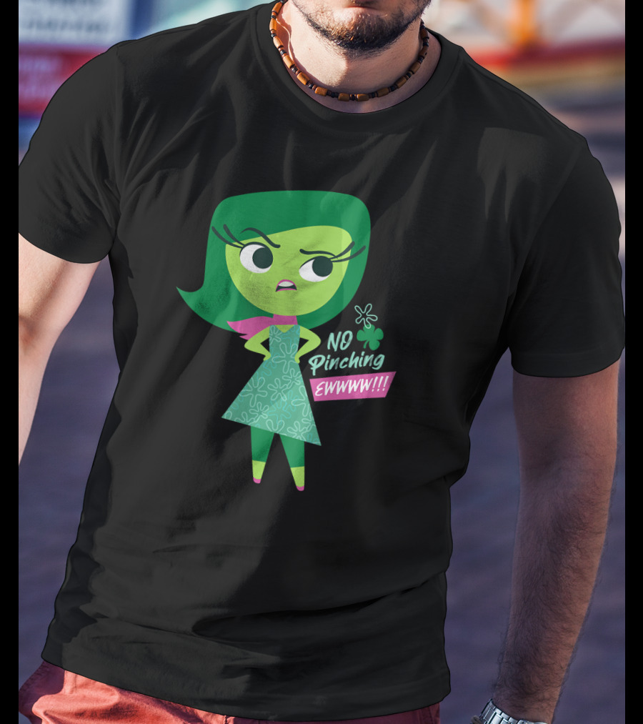 PIXAR Inside Out Disgust No Pinching Ewwww T-Shirt