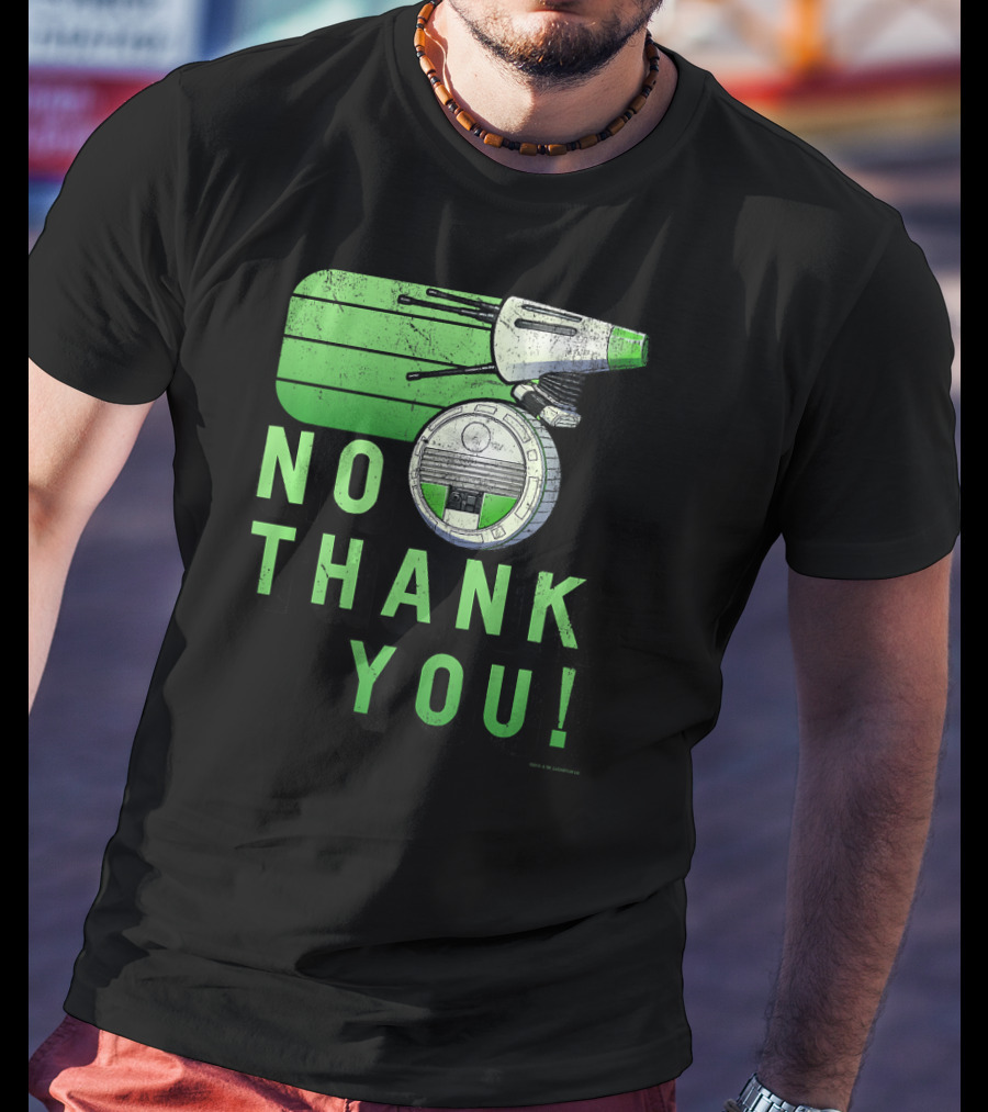 Star Wars The Rise Of Skywalker D O No Thank You Droid T-Shirt