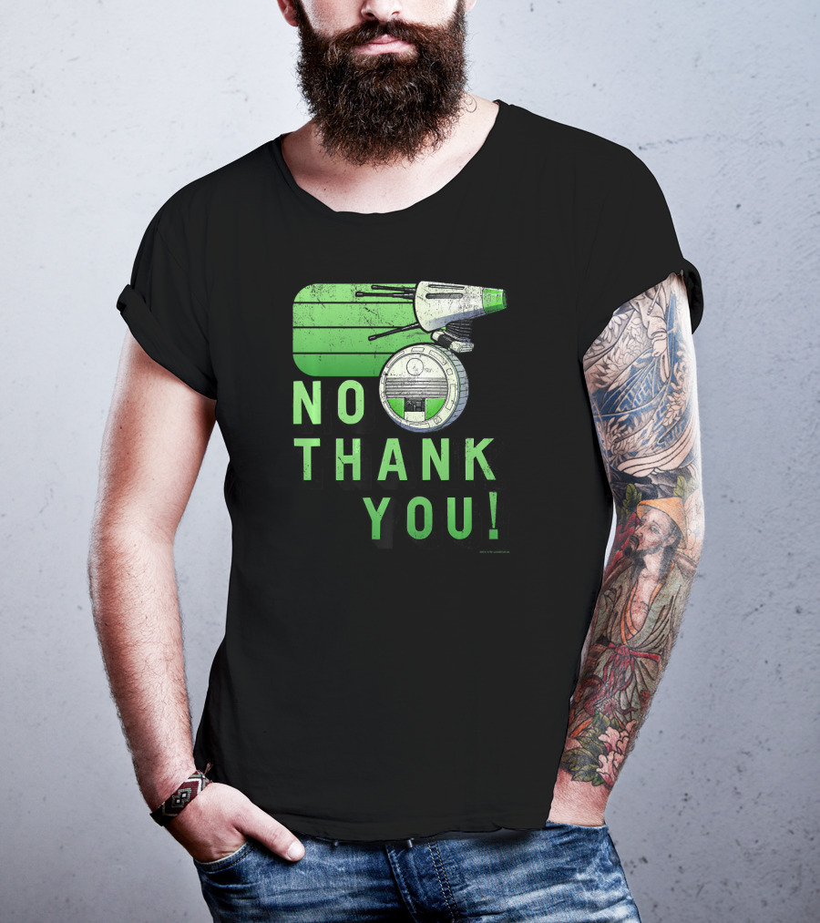 Star Wars The Rise Of Skywalker D O No Thank You Droid T-Shirt