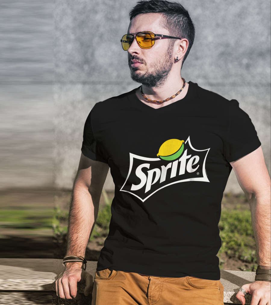 Coca Cola Sprite Lemon Logo T-Shirt