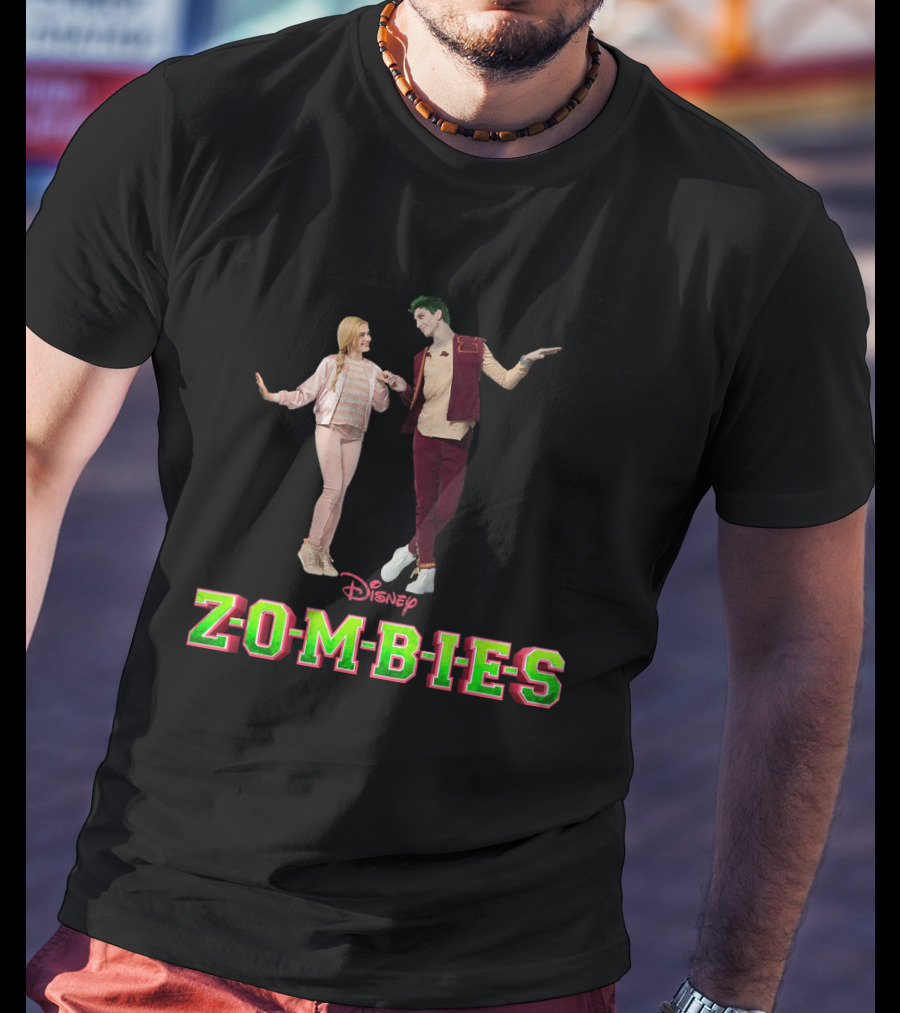 Disney Zombies A Girl And A Zombie T-Shirt