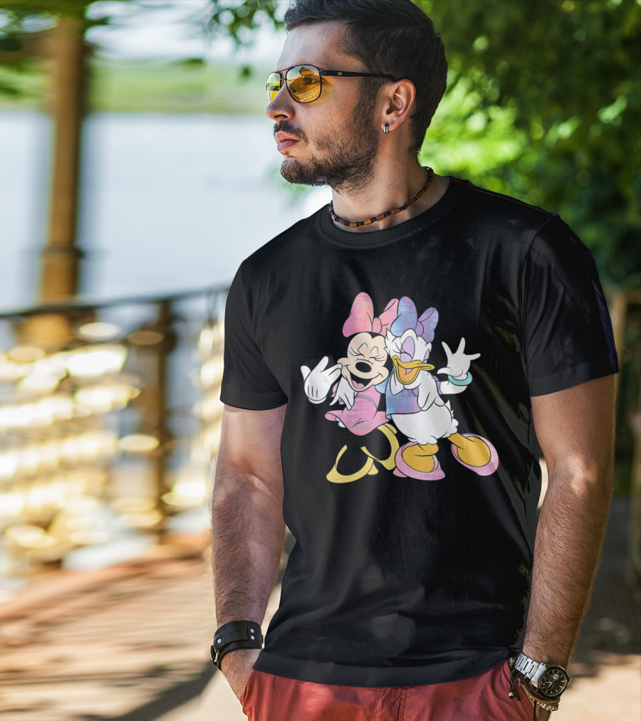 Disney Minnie Mouse And Daisy Duck Pastel Best Friends T-Shirt