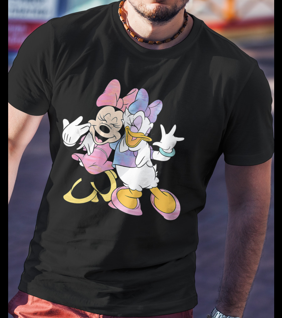 Disney Minnie Mouse And Daisy Duck Pastel Best Friends T-Shirt