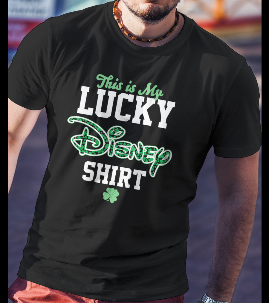 This Is My Lucky Disney St. Patrick's Day T-Shirt
