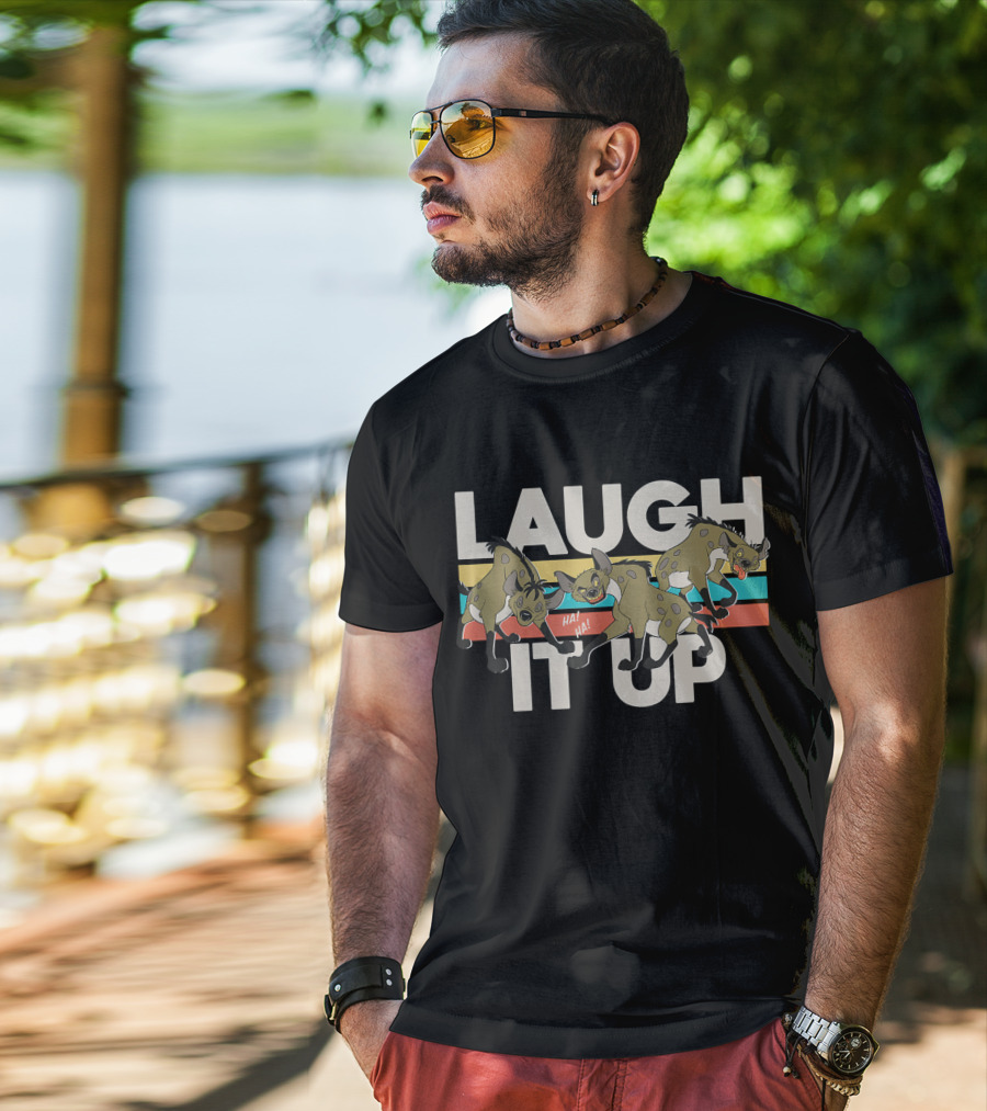 Disney The Lion King Laugh It Up Hyenas 90s T-Shirt