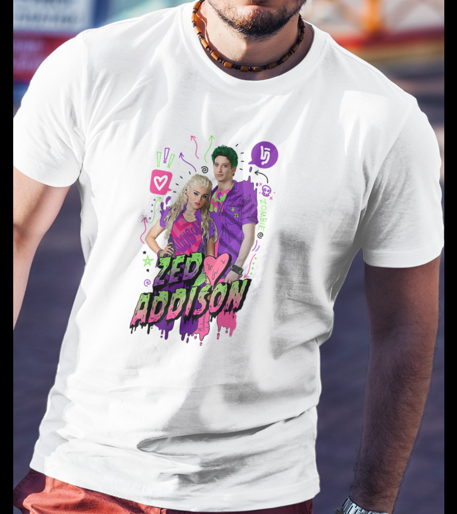Zed Addison Hearts Zombies 2 Disney T-Shirt