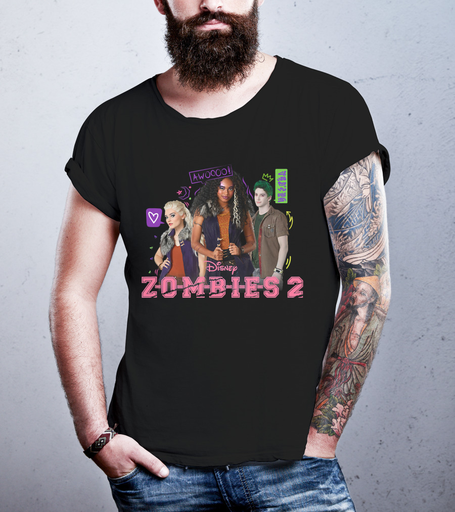 Disney Zombies 2 Awoooo Zombie Crew T-Shirt
