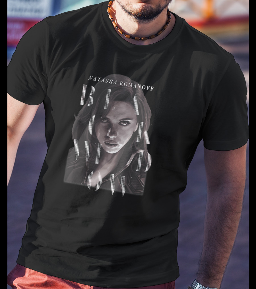 Natasha Romanoff Black Widow Marvel T-Shirt