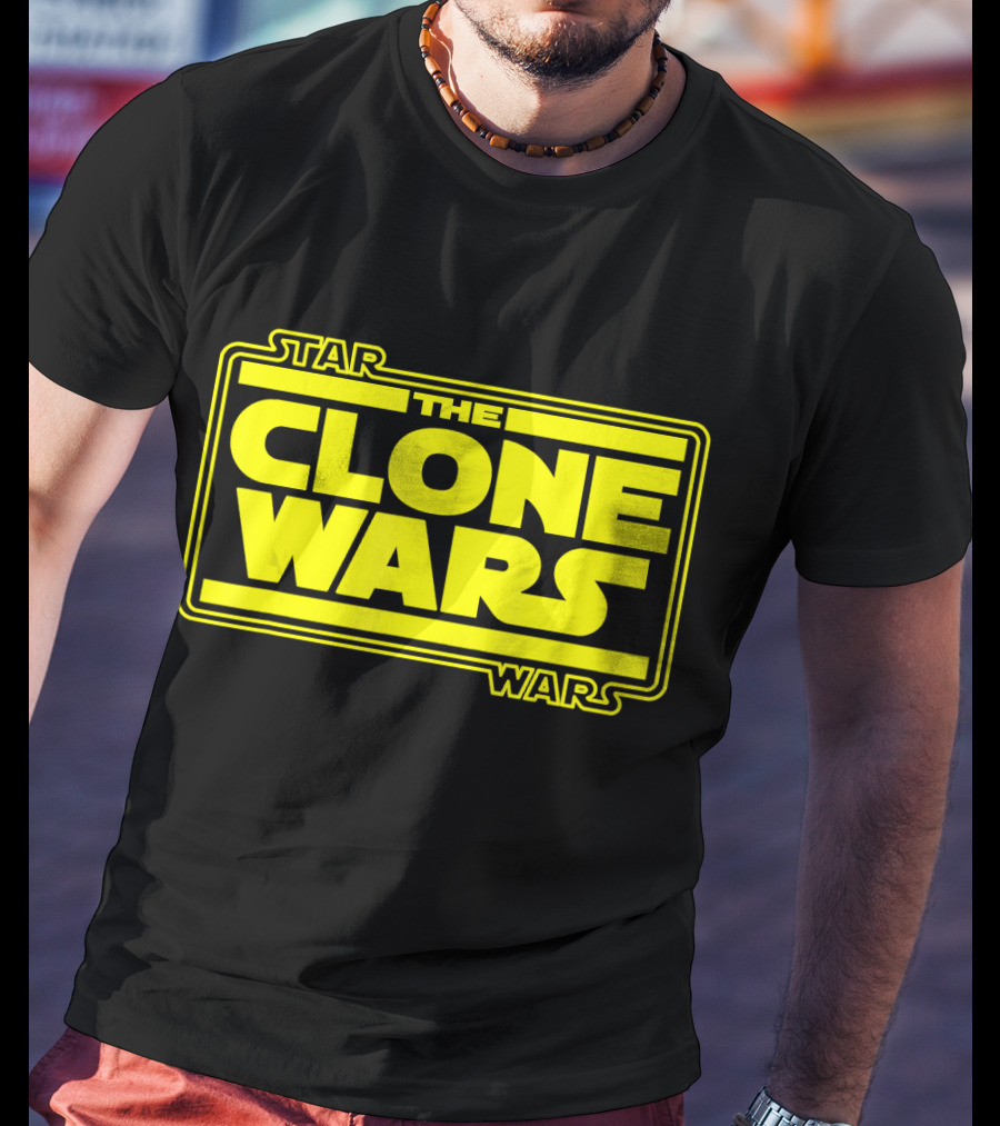 Star Wars The Clone Wars Yellow T-Shirt