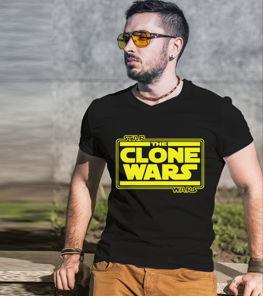 Star Wars The Clone Wars Yellow T-Shirt