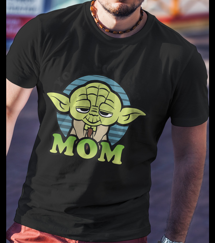 Yoda Coolest Mom Star Wars Cartoon T-Shirt