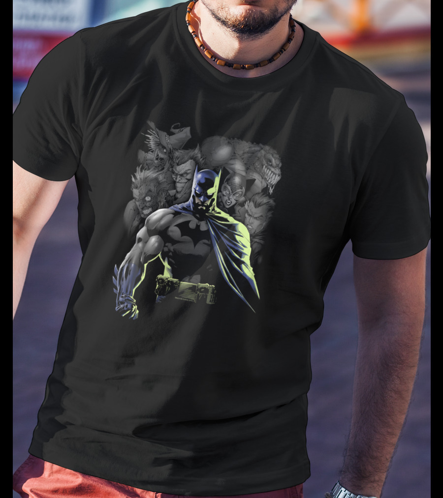 Batman And Iconic Villains: Joker, Catwoman, Scarecrow, And More T-Shirt