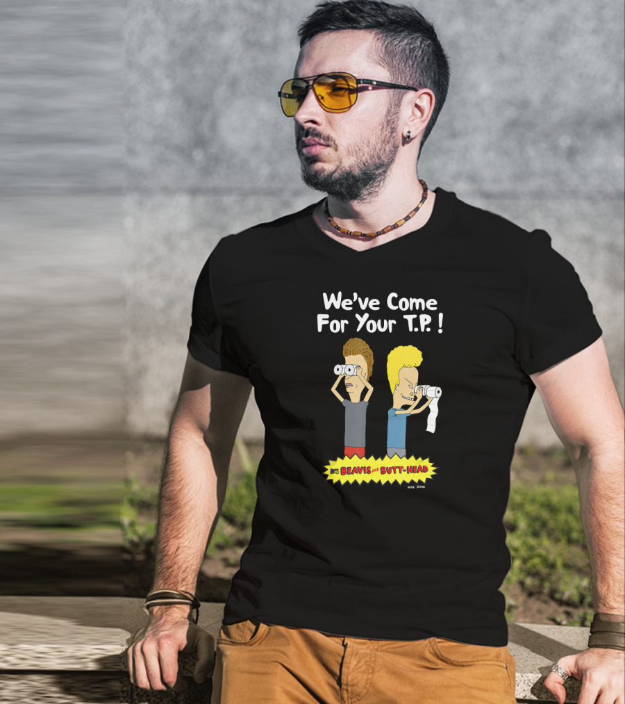 We've Come For Your T.P. Beavis And Butt-Head Nickelodeon T-Shirt