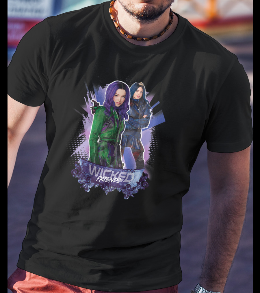 Disney Descendants 3 Mal Evie Wicked Friends T-Shirt