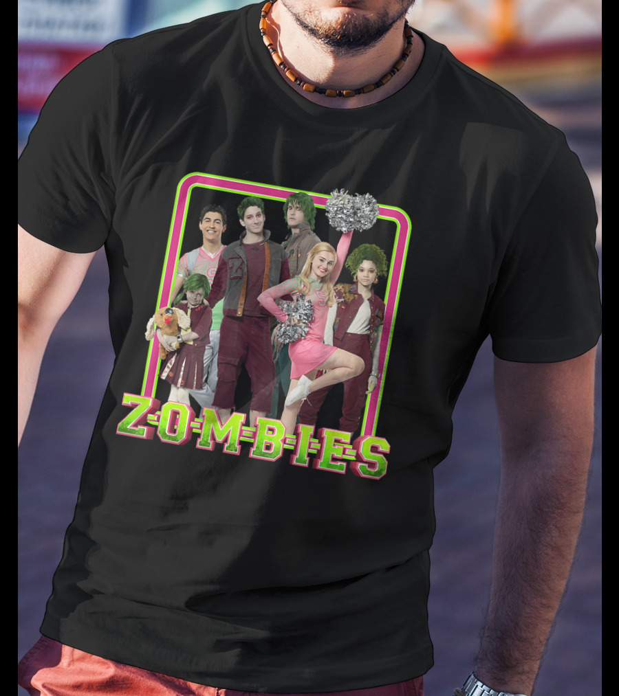 Disney Zombies Cheerleading Friends Group T-Shirt