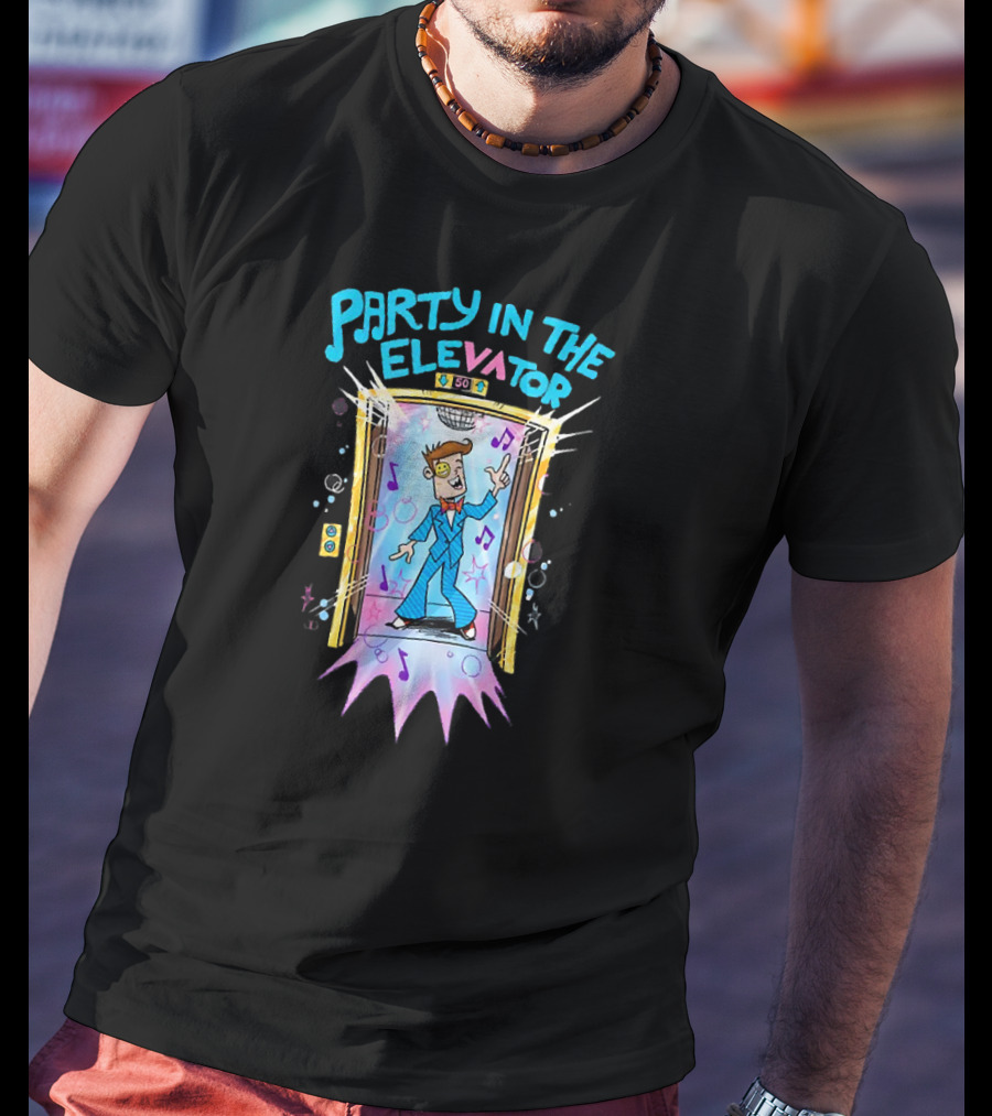 Party In The Elevator Disco Groove T-Shirt