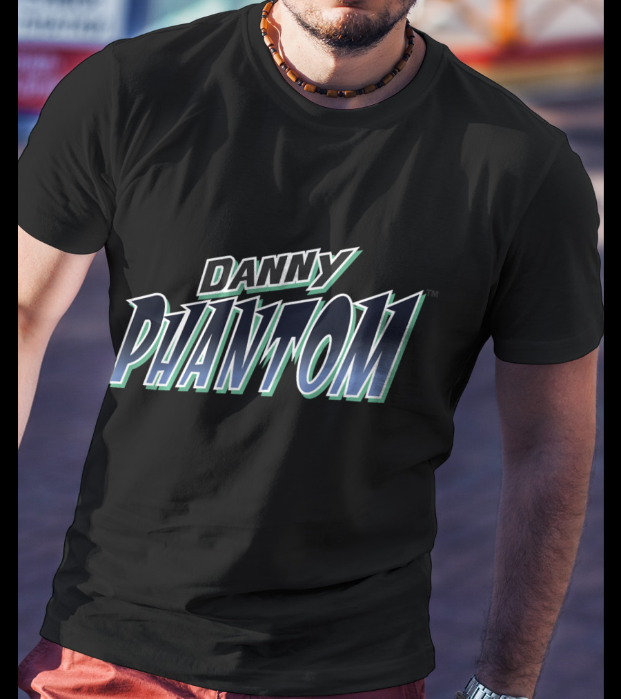 Nickelodeon Danny Phantom Logo Phantom Name T-Shirt