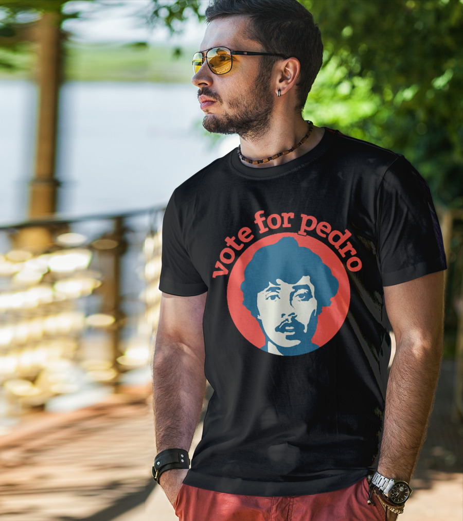 Vote For Pedro Classic Red And Blue T-Shirt