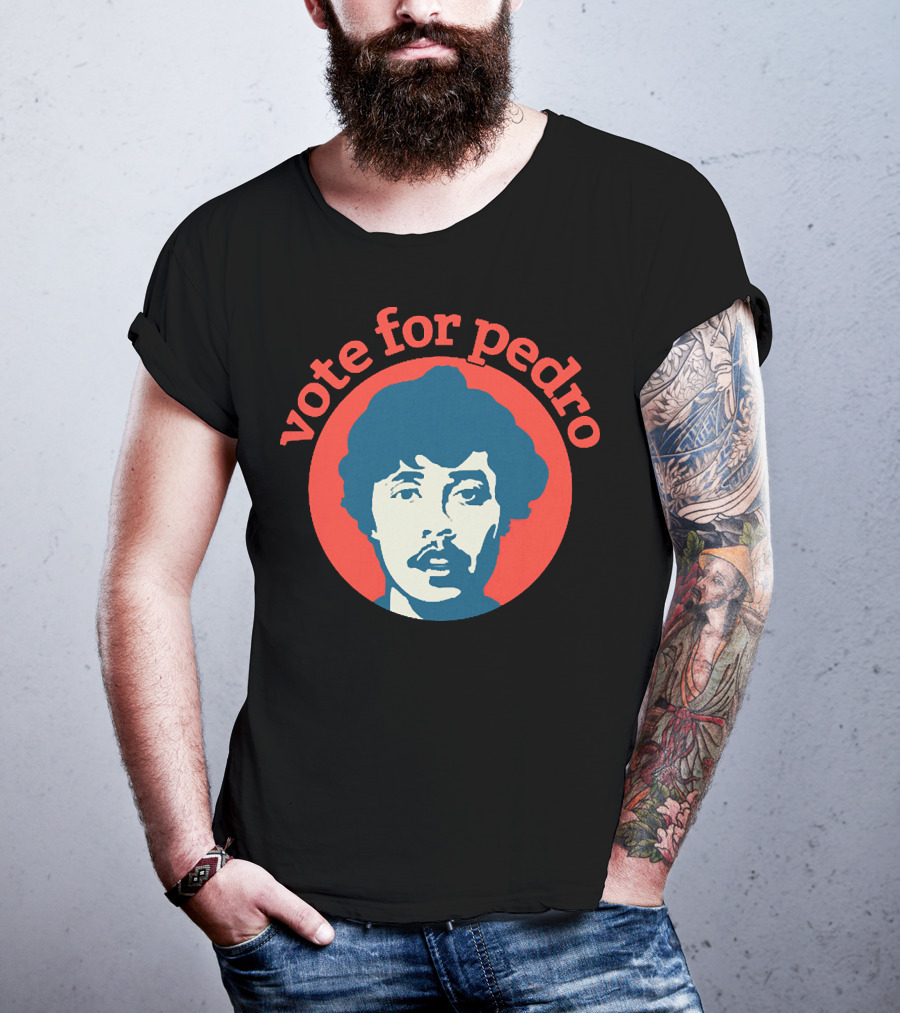 Vote For Pedro Classic Red And Blue T-Shirt